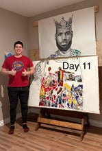 Load image into Gallery viewer, LeBron 'King James" Print (PRE-ORDER)
