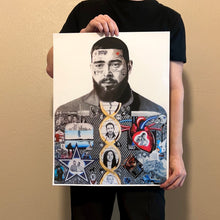 Load image into Gallery viewer, Post Malone Art Print (Limited Edition)
