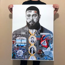 Load image into Gallery viewer, Post Malone Art Print (Limited Edition)