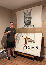 Load image into Gallery viewer, LeBron &#39;King James&quot; Print (PRE-ORDER)
