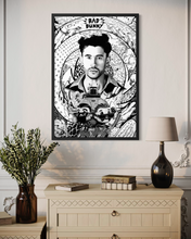 Load image into Gallery viewer, Bad Bunny Art Print (Limited Edition)
