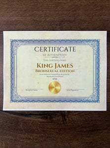 LeBron 'King James" Print (PRE-ORDER)