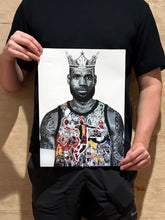 Load image into Gallery viewer, LeBron 'King James" Print (PRE-ORDER)
