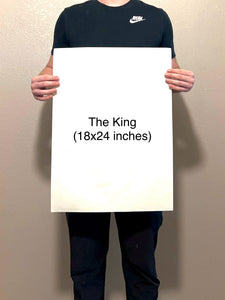 LeBron 'King James" Print (PRE-ORDER)