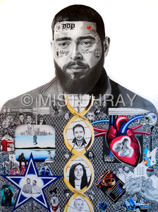 Post Malone Art Print (Limited Edition)