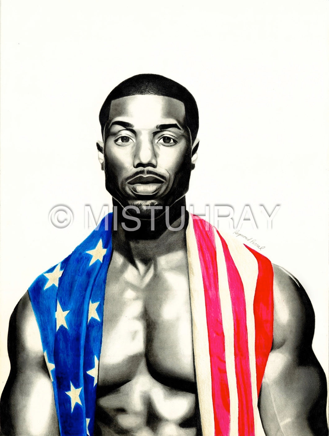 Adonis Creed Art Print
