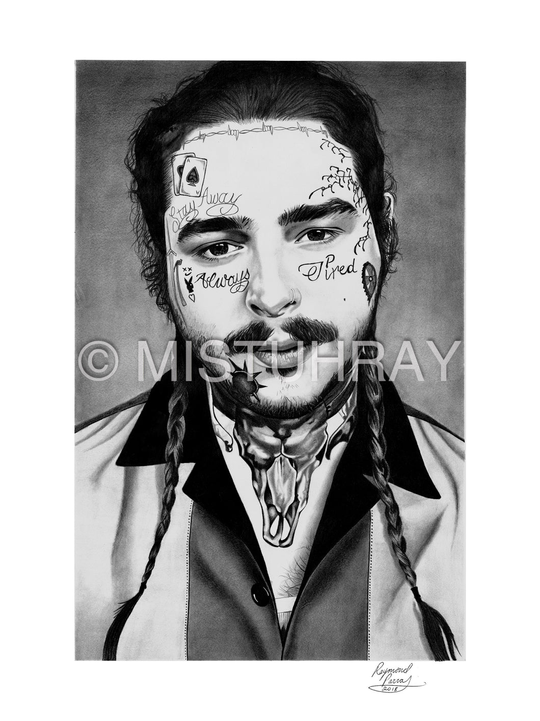 Post Malone Art Print